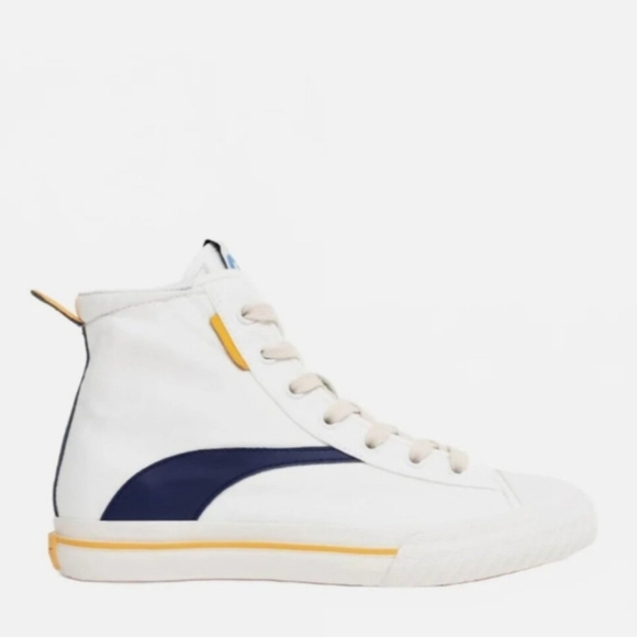 🔹️ONCEPT🔹️ Bogota High Top Sneakers for women IN INDIGO - Picture 2 of 5